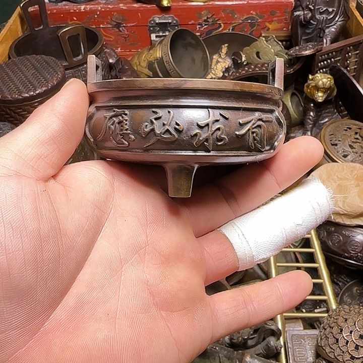 铜材质文玩摆件装饰