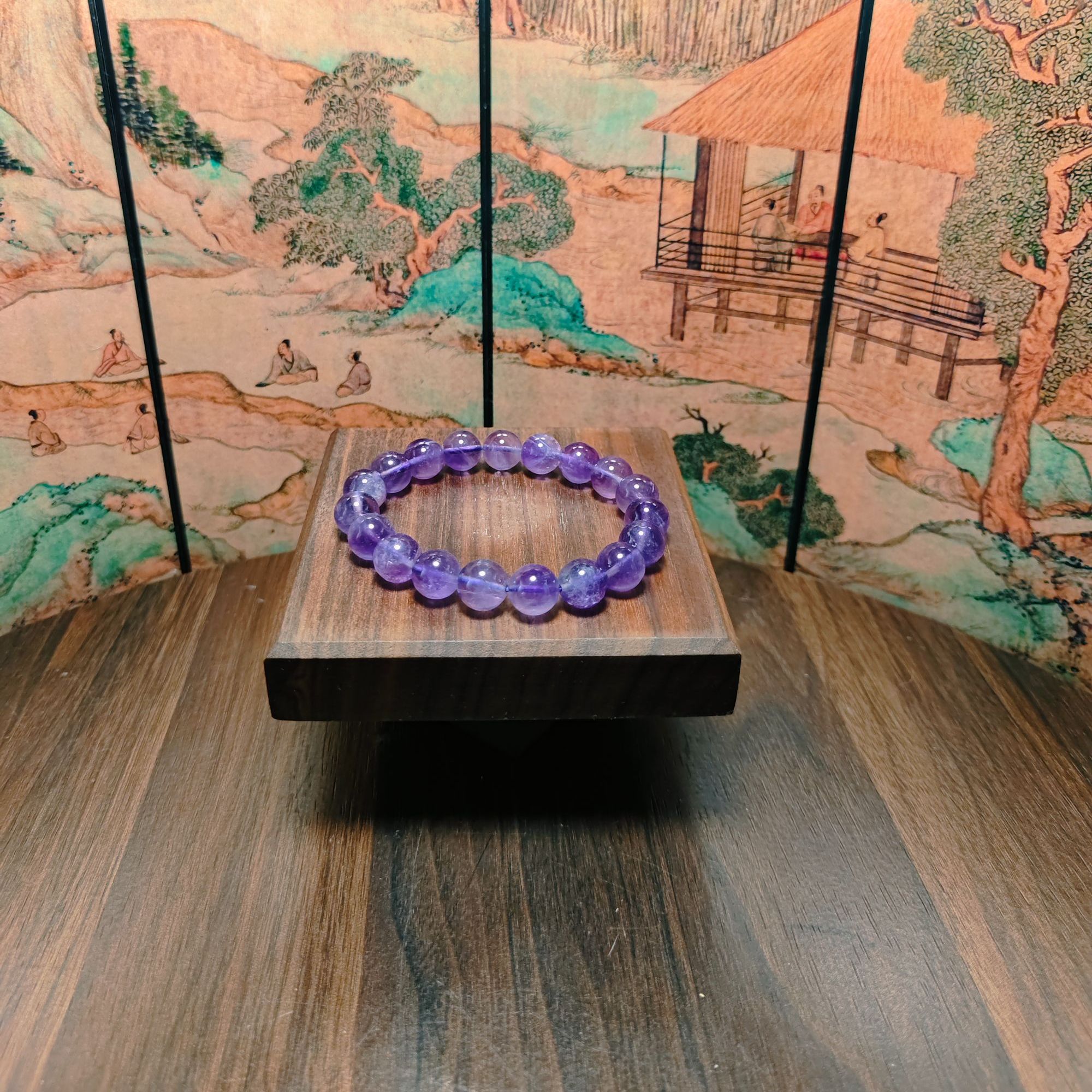 N水晶圆珠手串0539