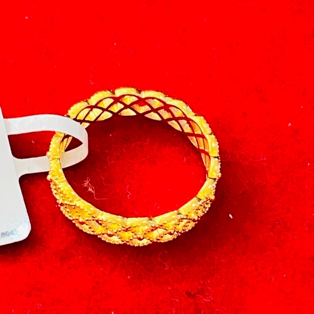 【夏夏专享】足金999饰品 镂空戒指 14# GP 2.35