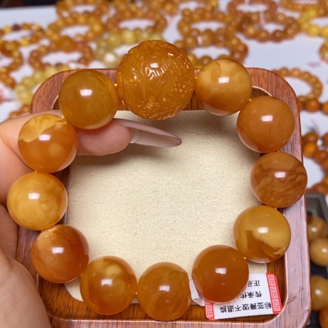 【闪购商品】未镶嵌蜜蜡手链手串