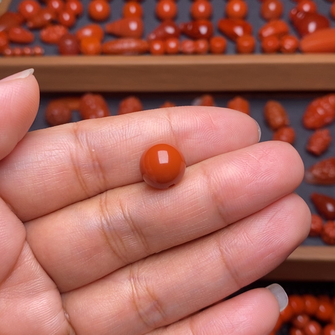 南红玛瑙配饰未镶嵌@配饰