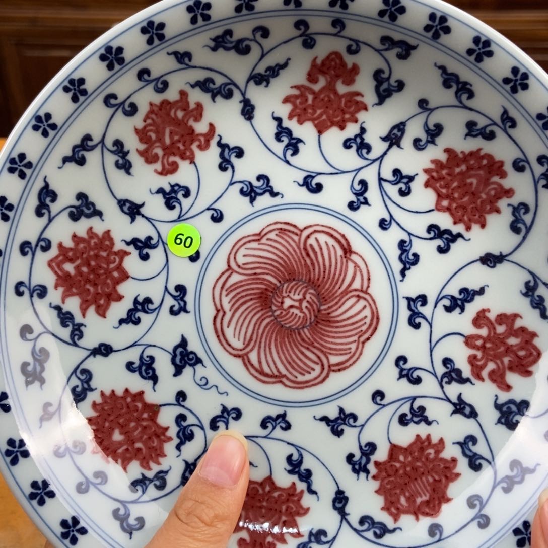 手绘现代茶具非古董