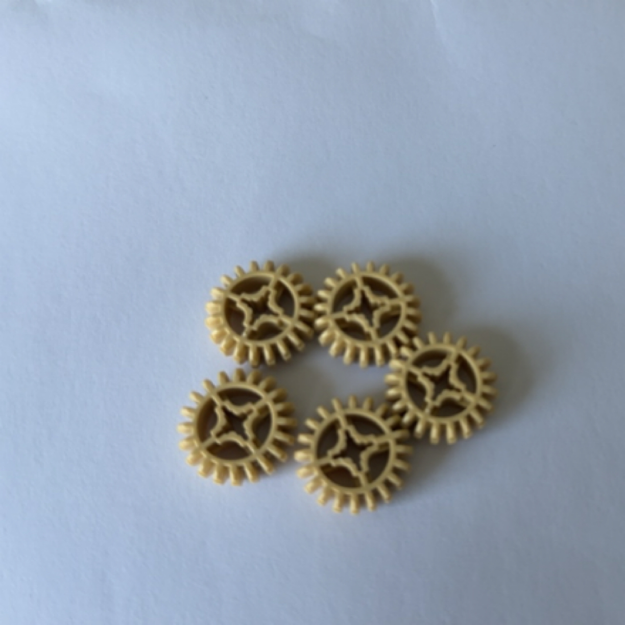 MOC32269国产积木科技零配散件米黄20齿轮