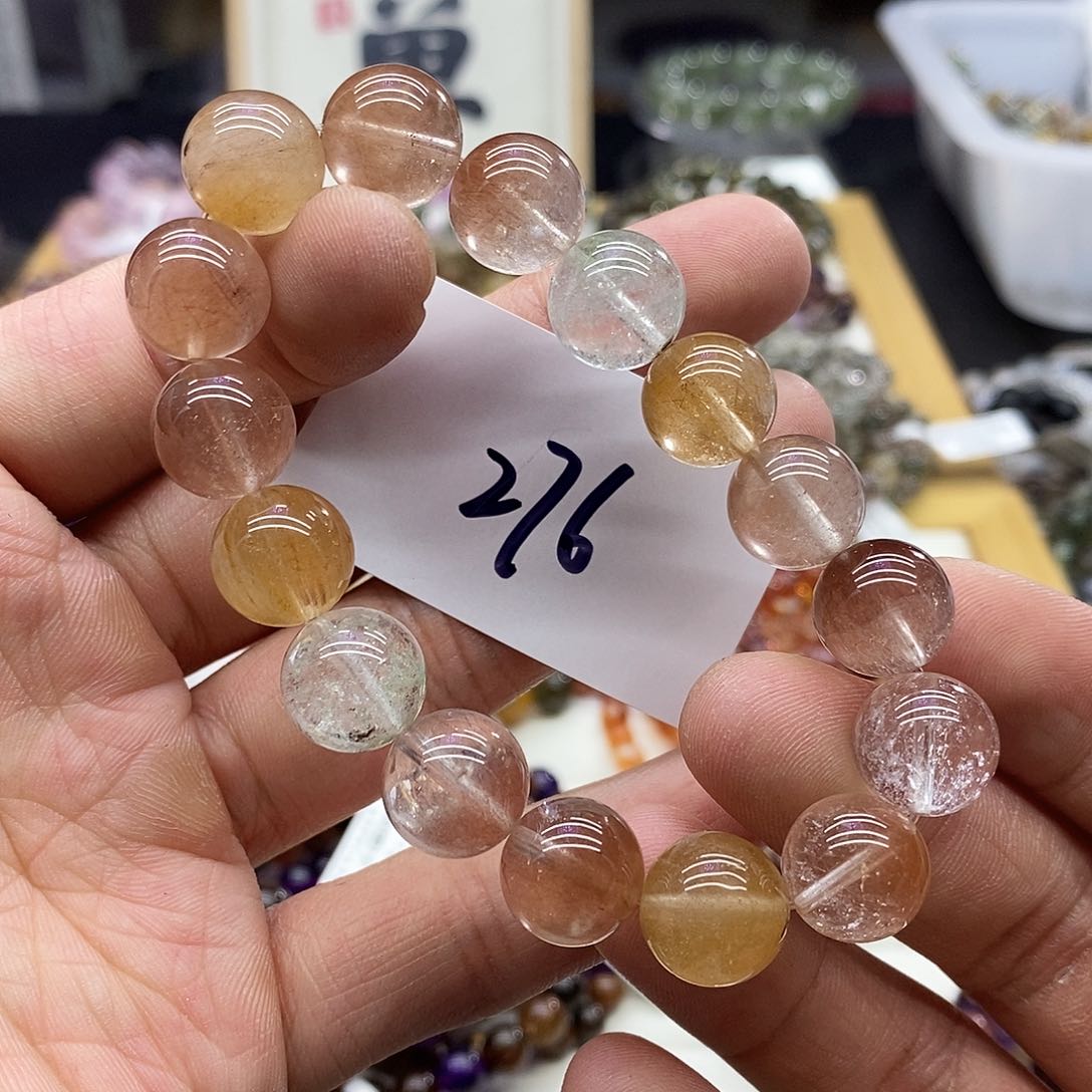 水晶手链未镶嵌天然