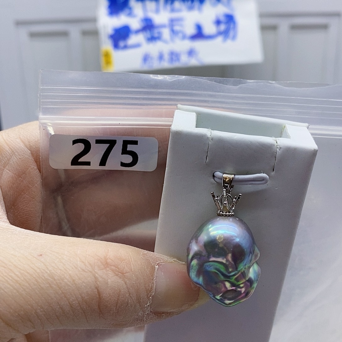 颈饰合金淡水珍珠