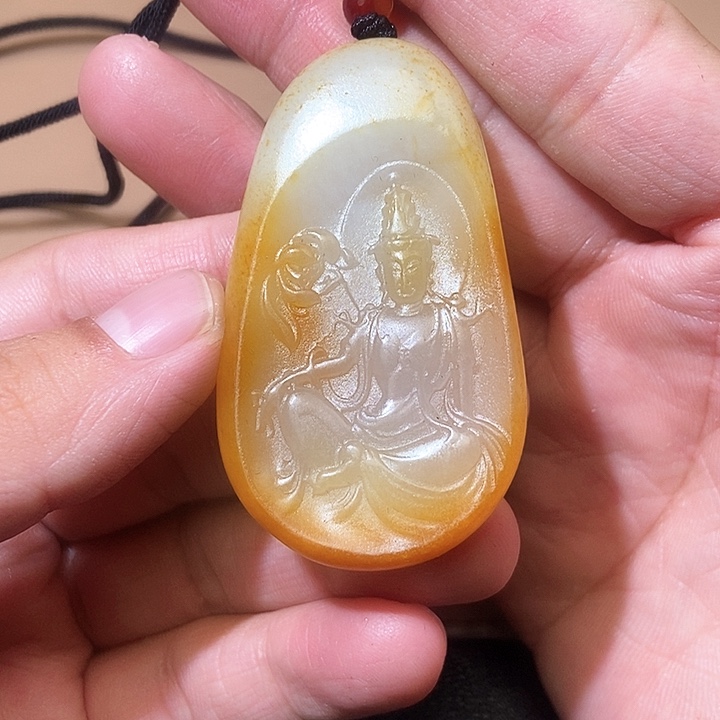 和田玉颈饰未镶嵌HX