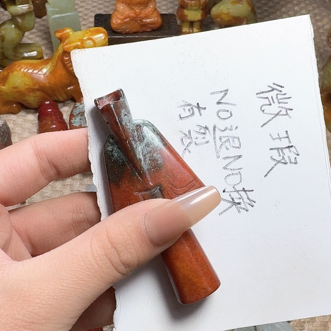 白玉菩提吊坠挂件