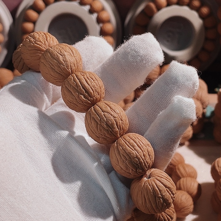 猴头核桃手串佛***间老树老品苹果王