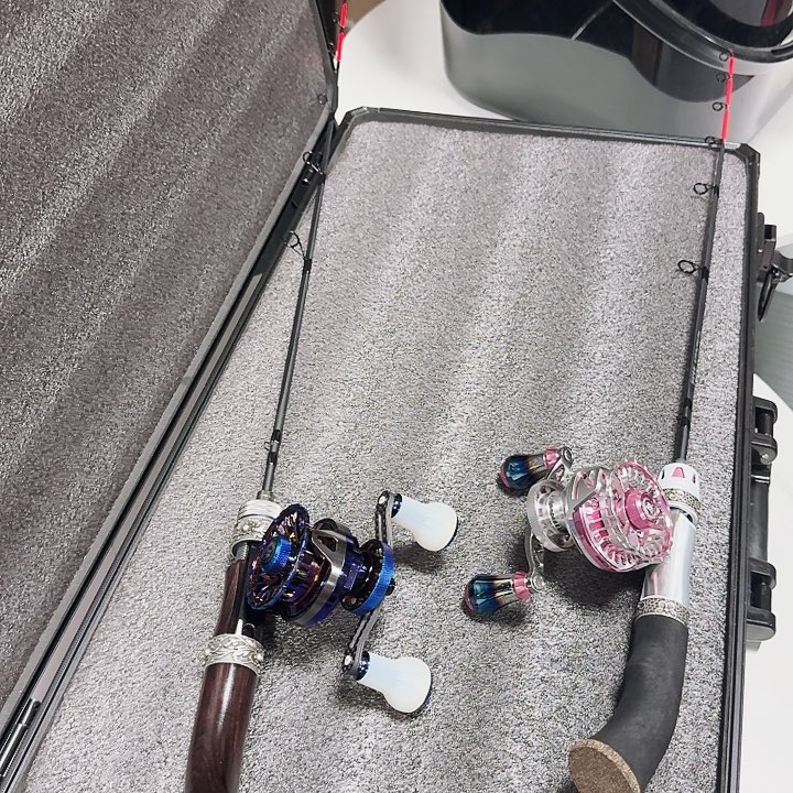 冰钓先锋手把➕毒液➕羽翎➕杆稍