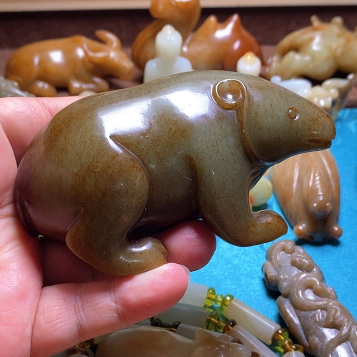 和田玉挂件未镶嵌