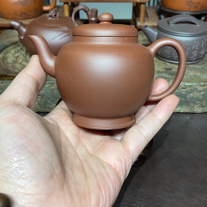 紫砂茶壶黄龙源底槽清240容量