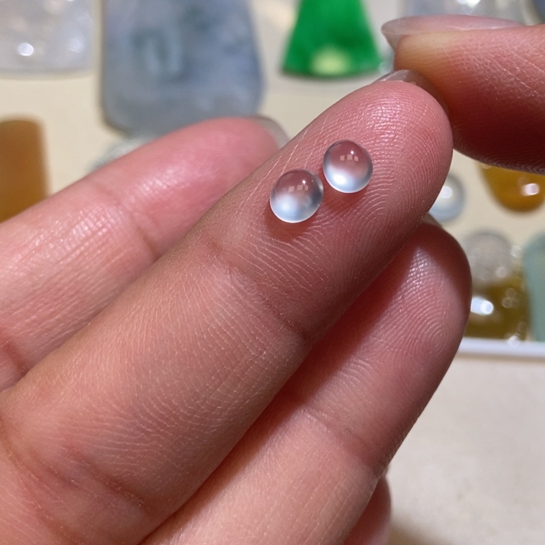 未镶嵌定制翡翠翡翠5.1/4.6/2.4