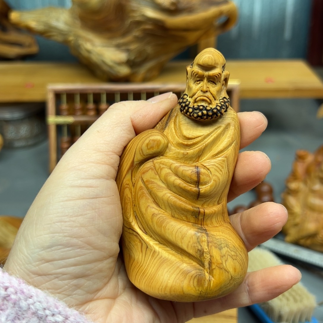 柏木崖柏木摆件手把件，63