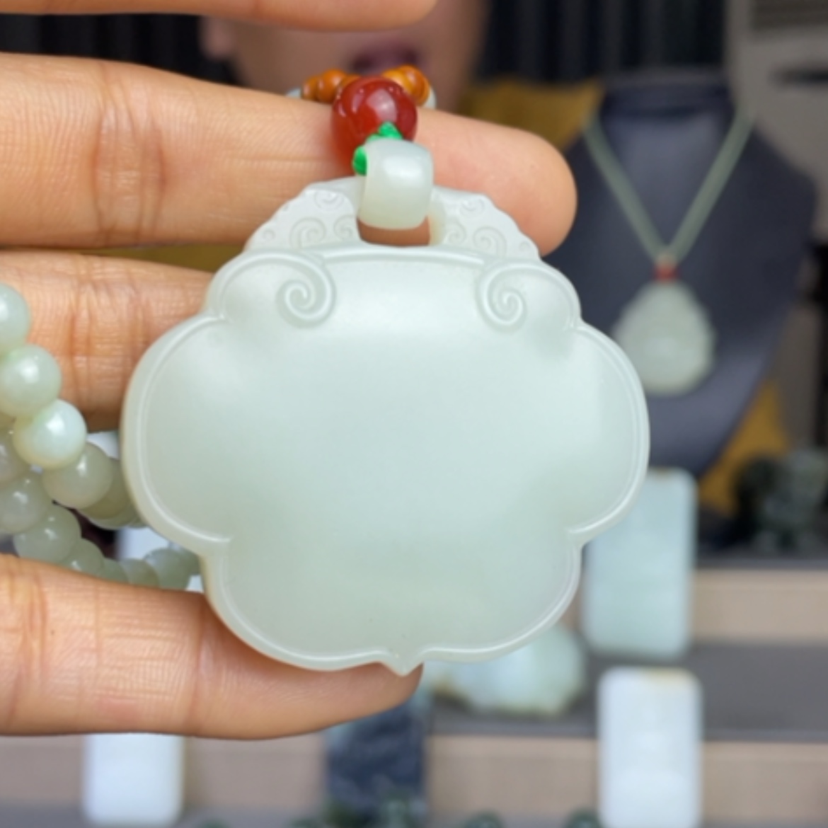 【闪购商品】和田玉颈饰未镶嵌