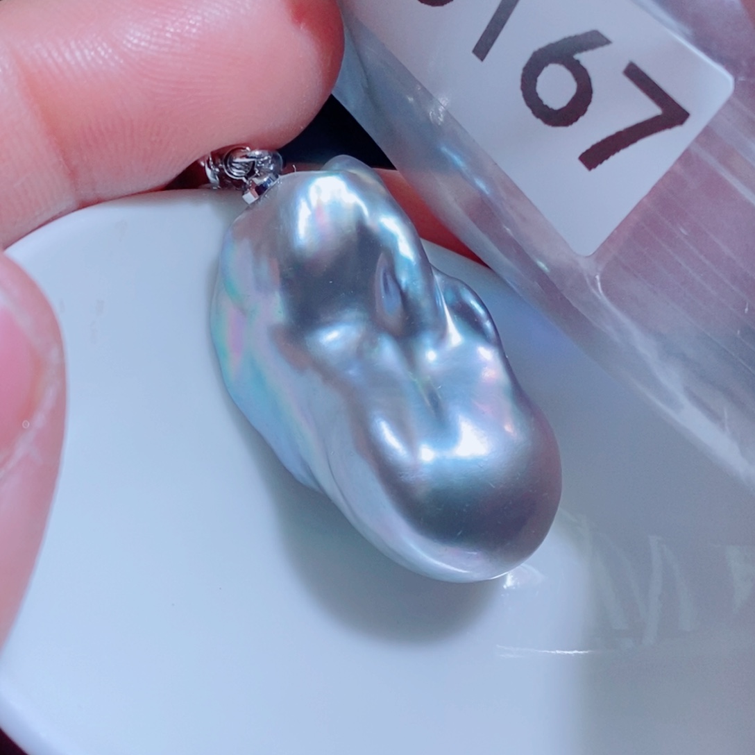 银S925镶嵌淡水珍珠其他