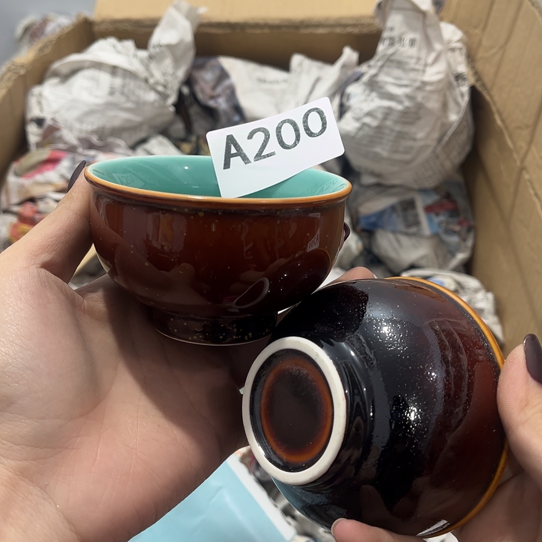 瓷片茶摆件工艺品摆件666