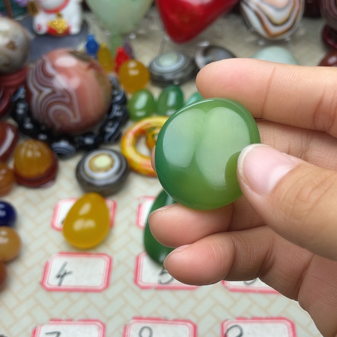 番***蛋玛瑙/玉髓合金颈饰