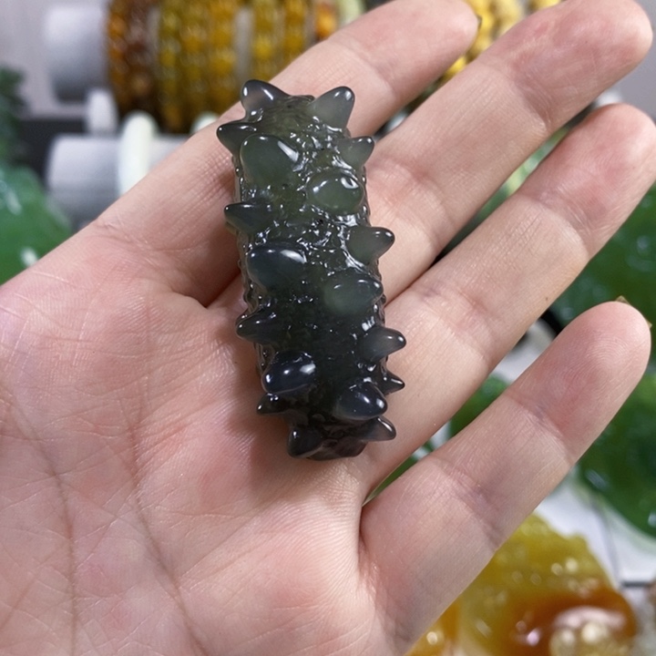 未镶嵌岫玉挂件吊坠