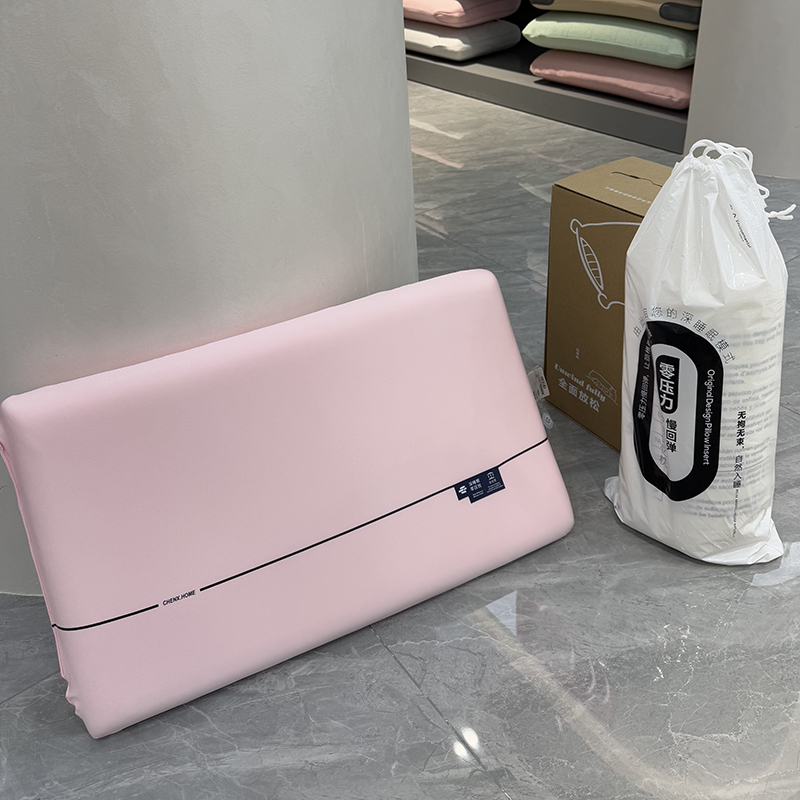 慢回弹护颈长方形10cm左右纤维枕零压力学生恒温成人头枕单人