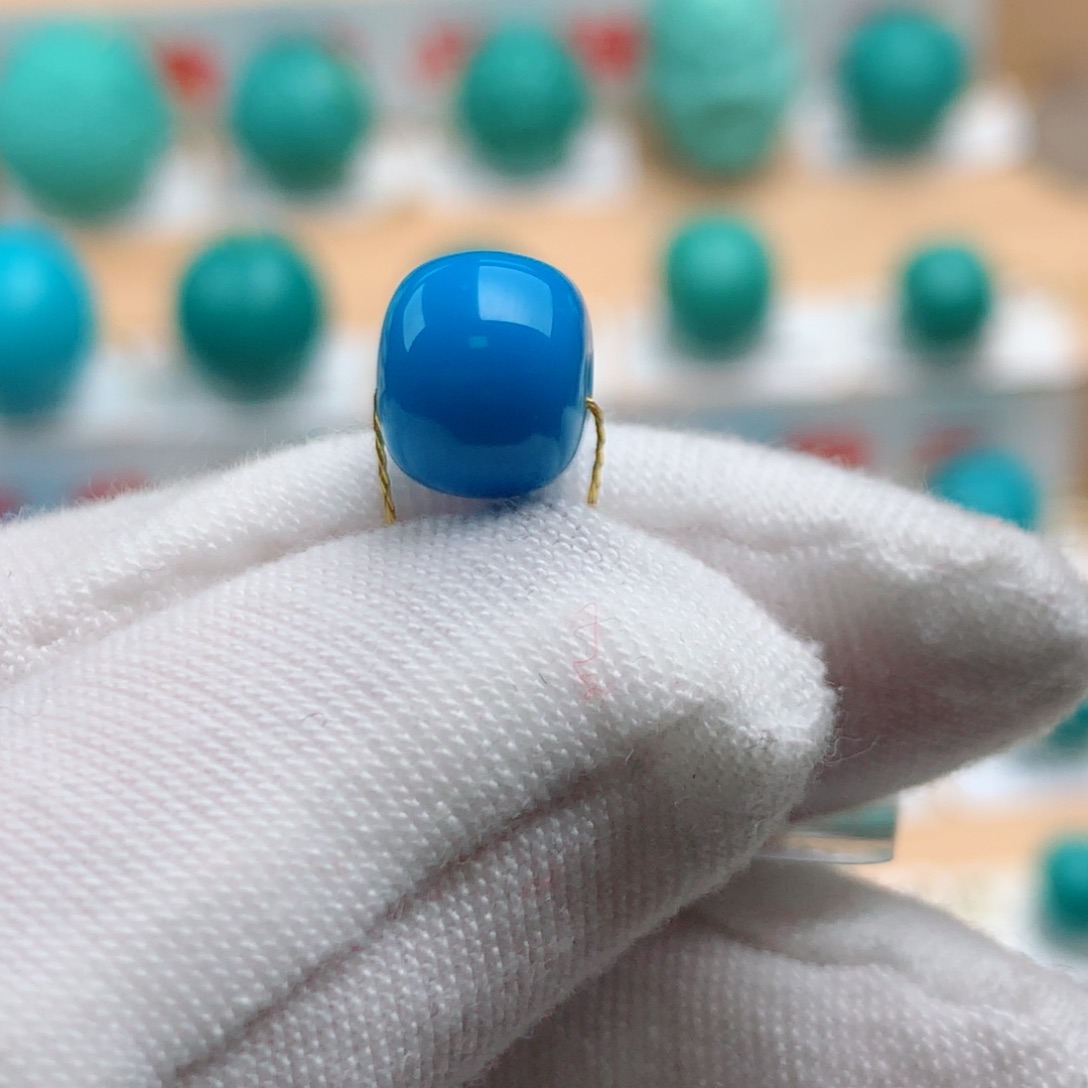 高***尼绿松石未镶嵌发饰