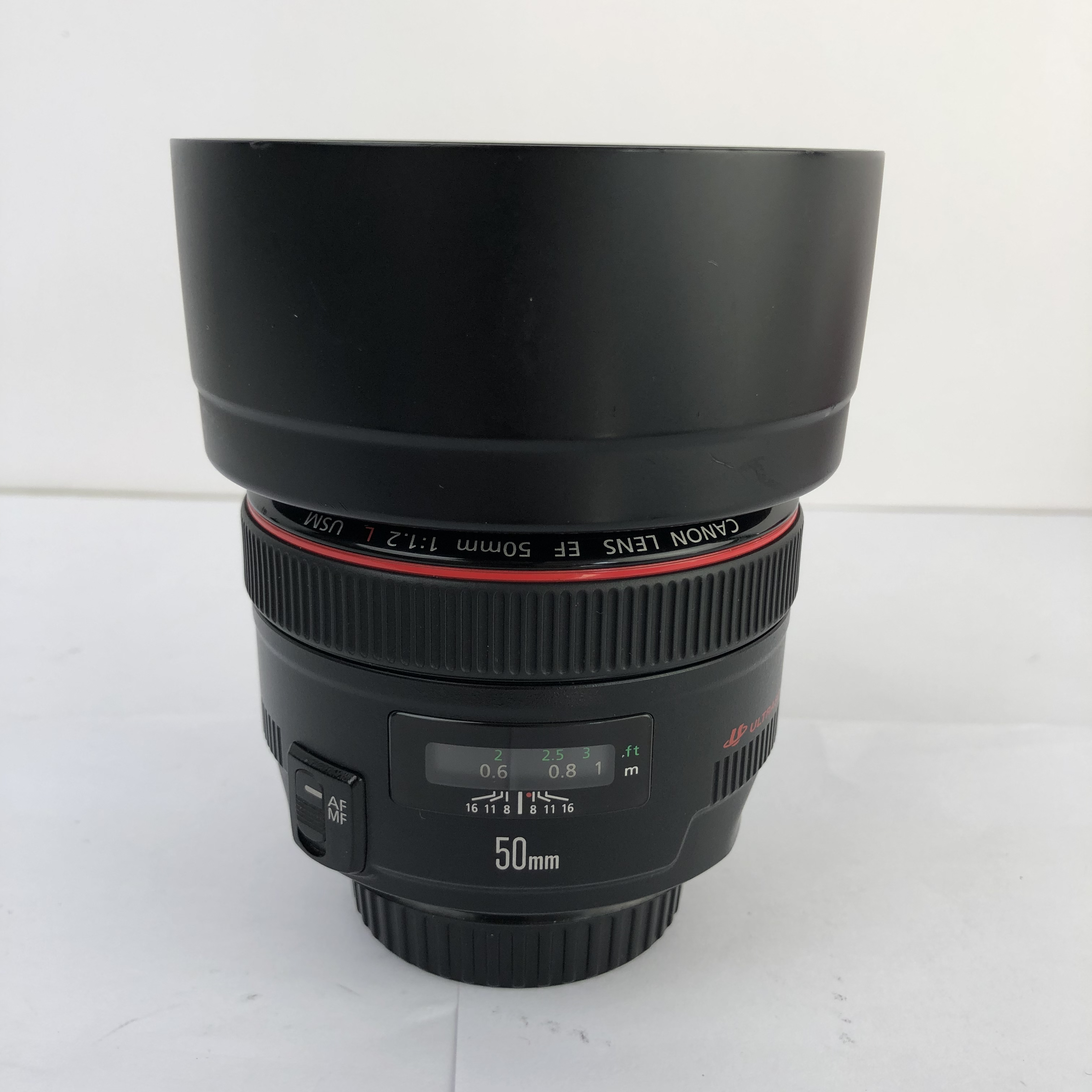 95新 Canon/佳能 EF 50mm f1.2 L USM 大光圈定焦人像镜头（6941）