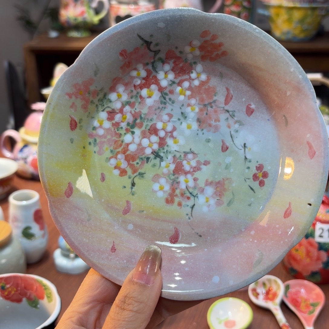 摆件景德镇手绘高温釉下彩陶瓷茶具