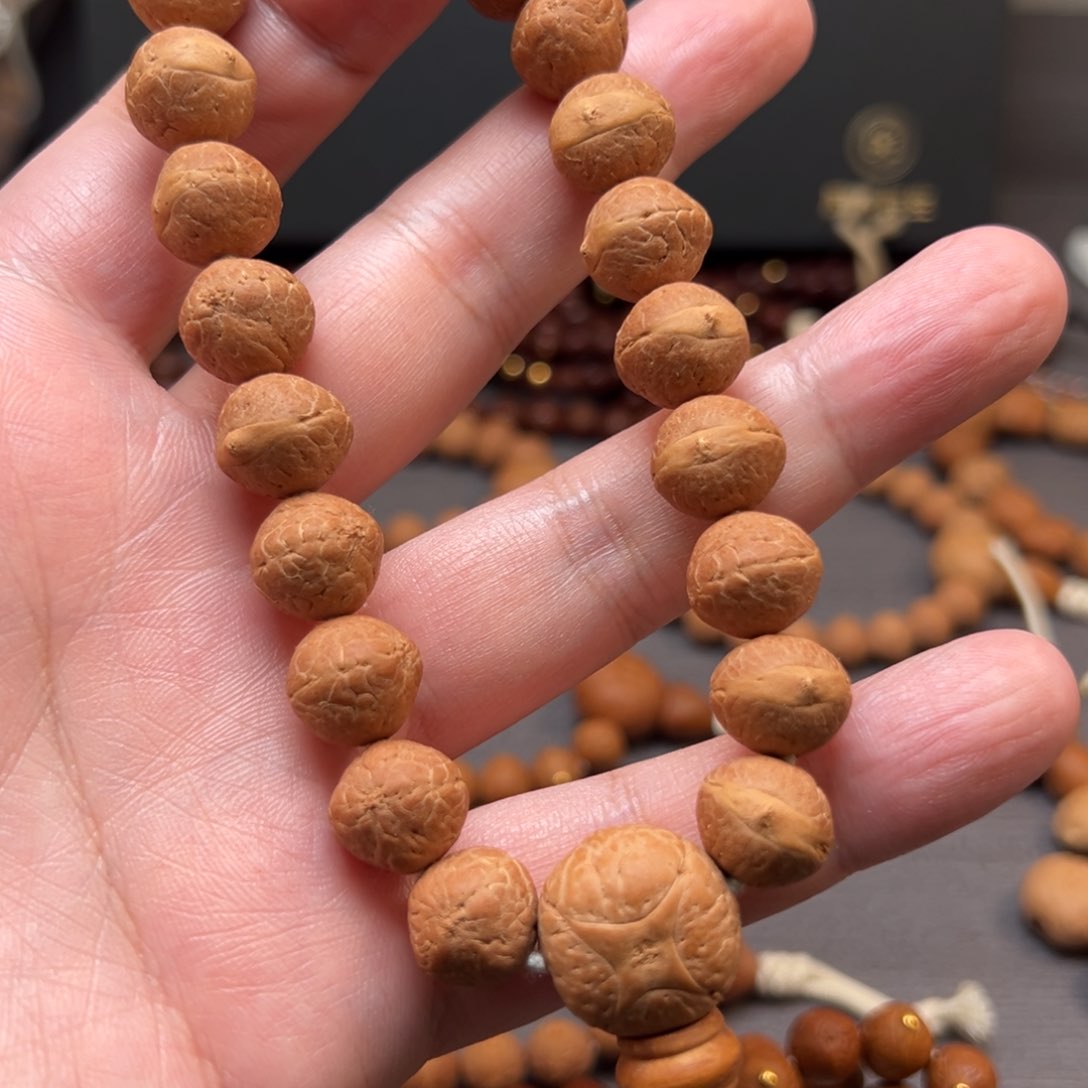 凤眼菩提手串实心籽手串尺寸13