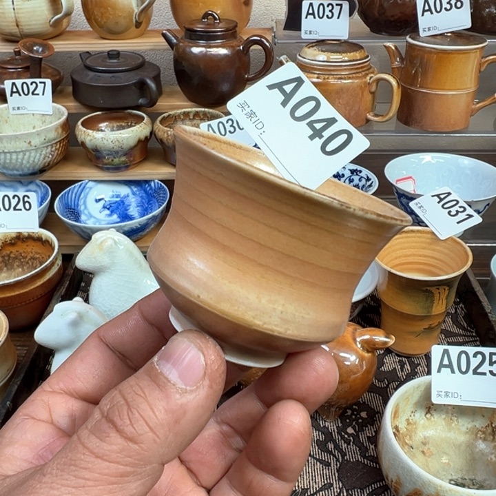 摆件040 景德镇手工柴烧茶器