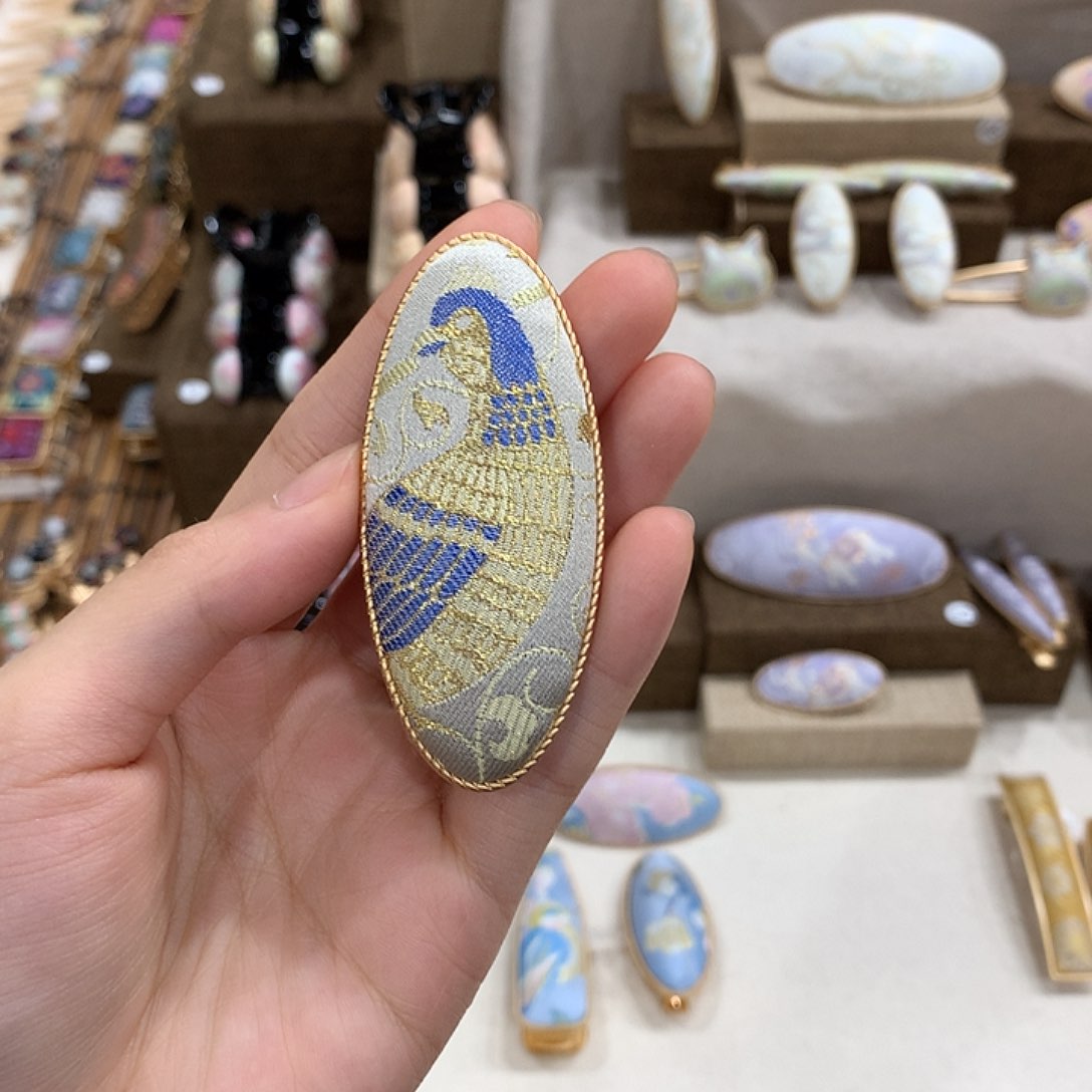 布艺铁合金鸭嘴夹福利