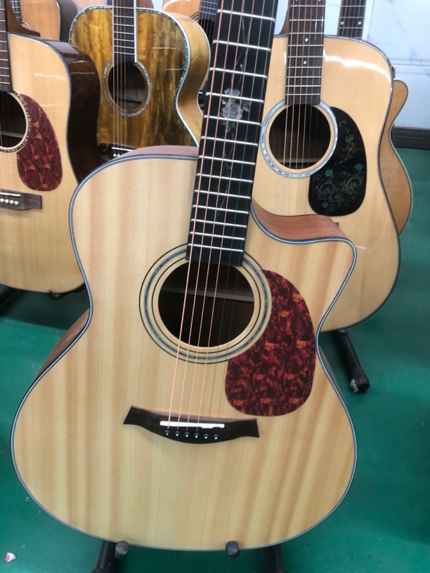 41寸GA桶哑光面单新手入门推荐吉他