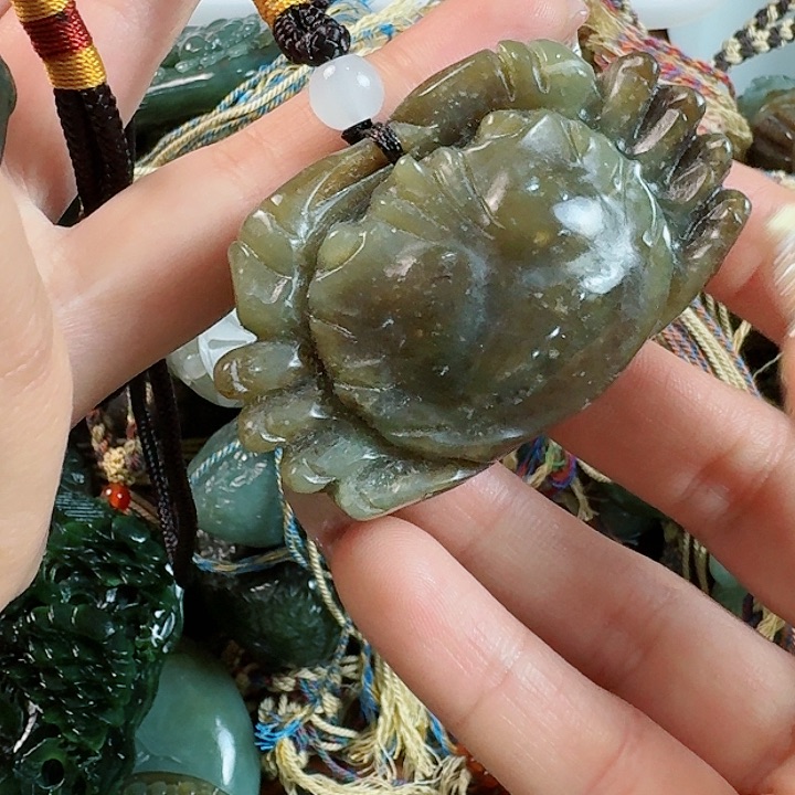 和田玉把件未镶嵌