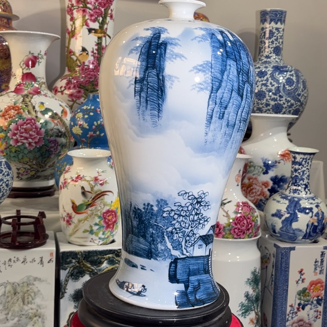 小***熊景德镇陶瓷艺术品