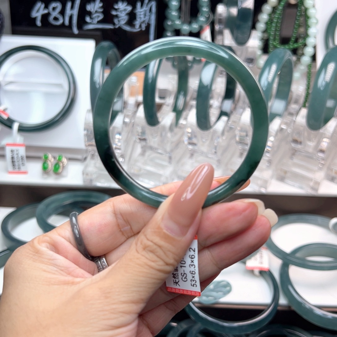 未镶嵌手镯翡翠翡翠（纹裂福利款不退不换）