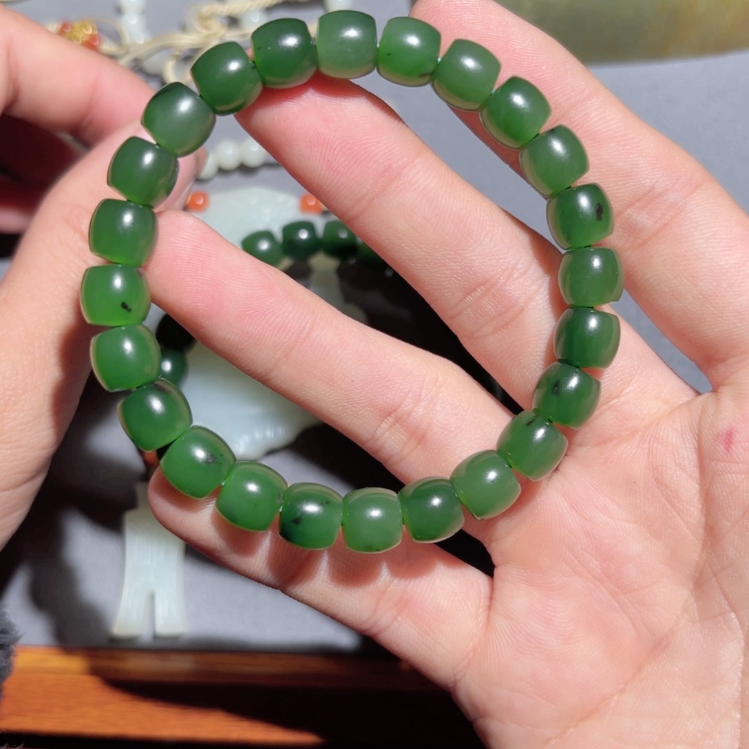 和田玉手链未镶嵌