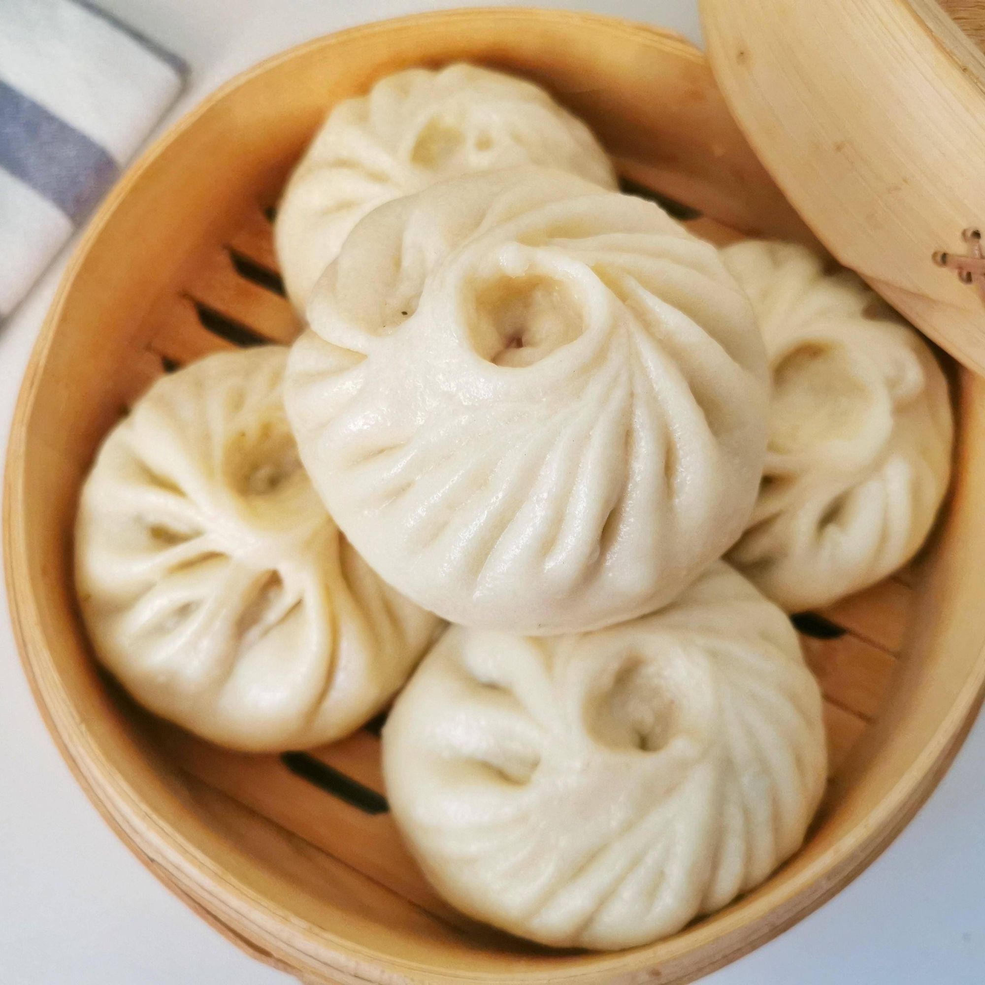 碱面豆沙包5个装