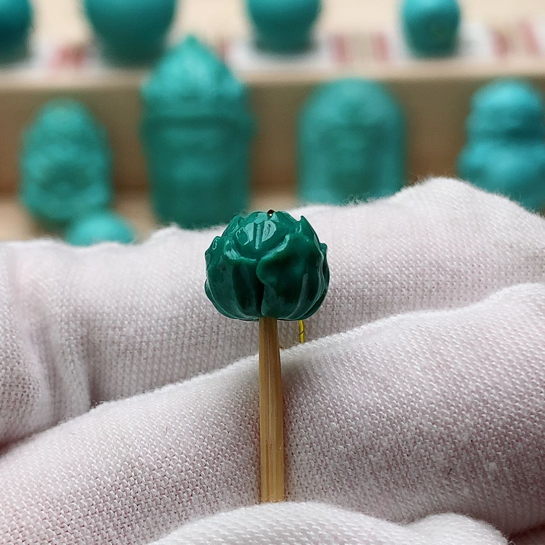 绿松石珠宝奇石未镶嵌