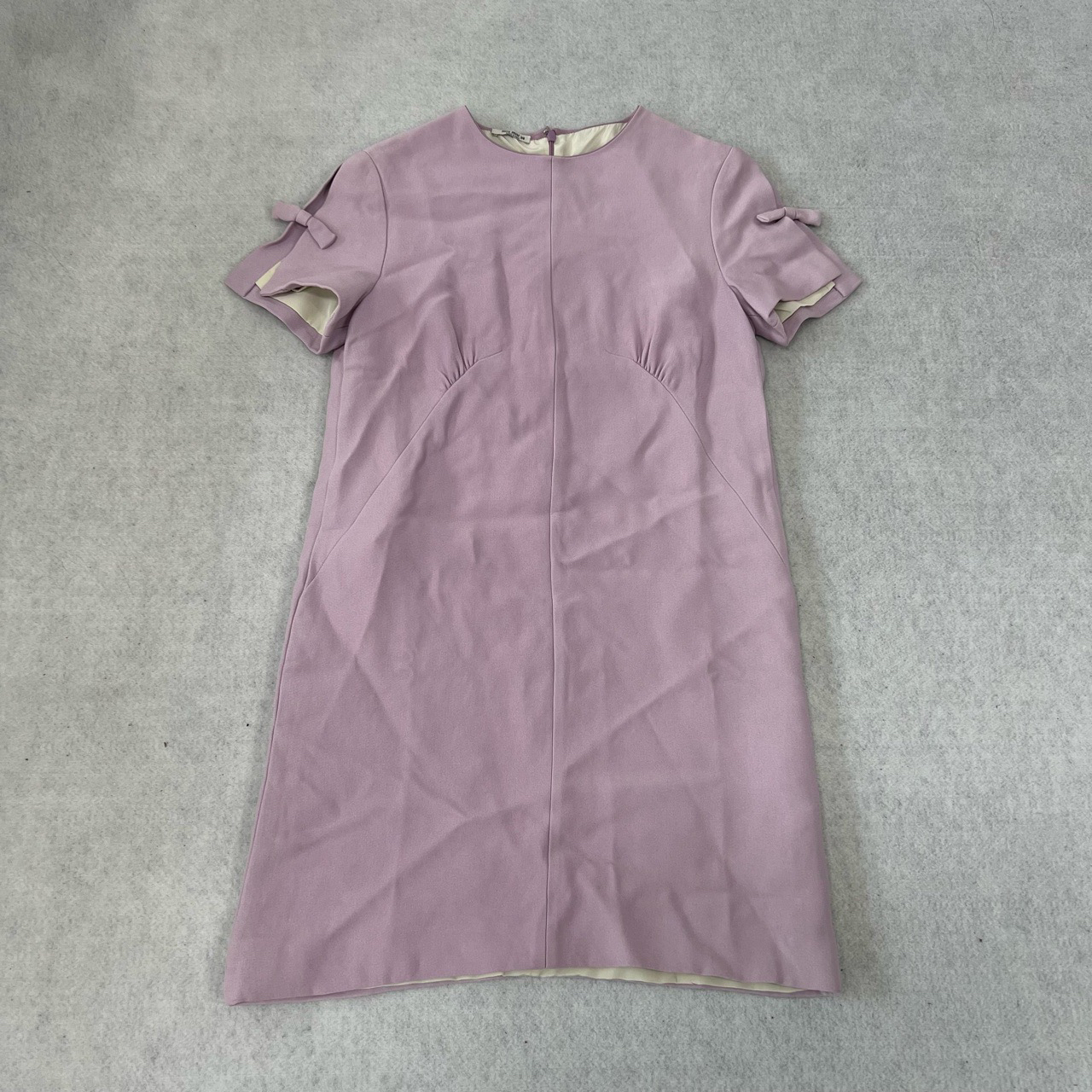 99新 AMIPARIS miumiu 香芋紫 连衣裙