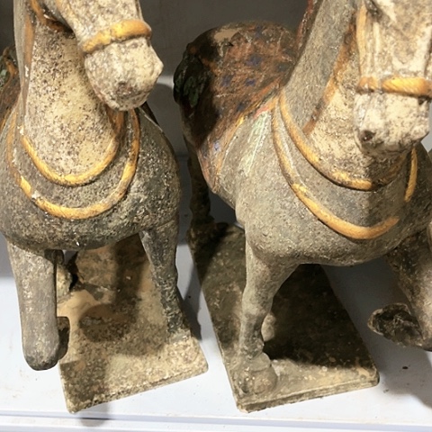 瓦当摆件摆件茶桌茶台陶瓷忆**风