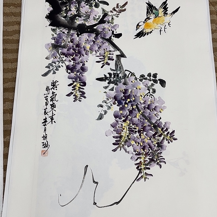 国画花鸟等多种鸟类的栖息地和栖息