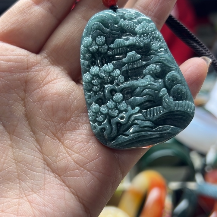 翡翠未镶嵌颈饰888888888888888