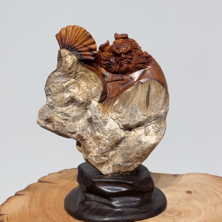 柏木（崖柏）魁哥摆件