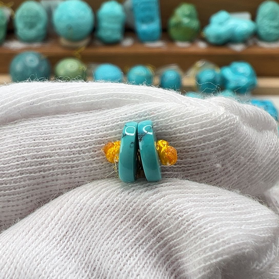 绿松石未镶嵌配饰