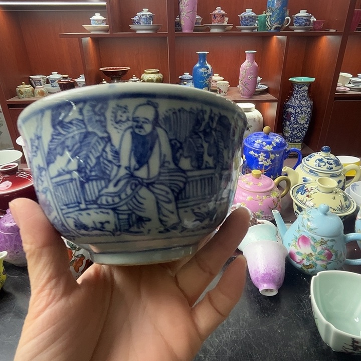 摆件景德镇陶瓷老厂瓷40