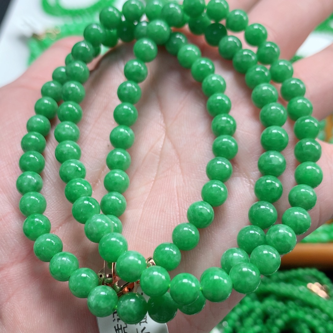 翡翠未镶嵌手链翡翠