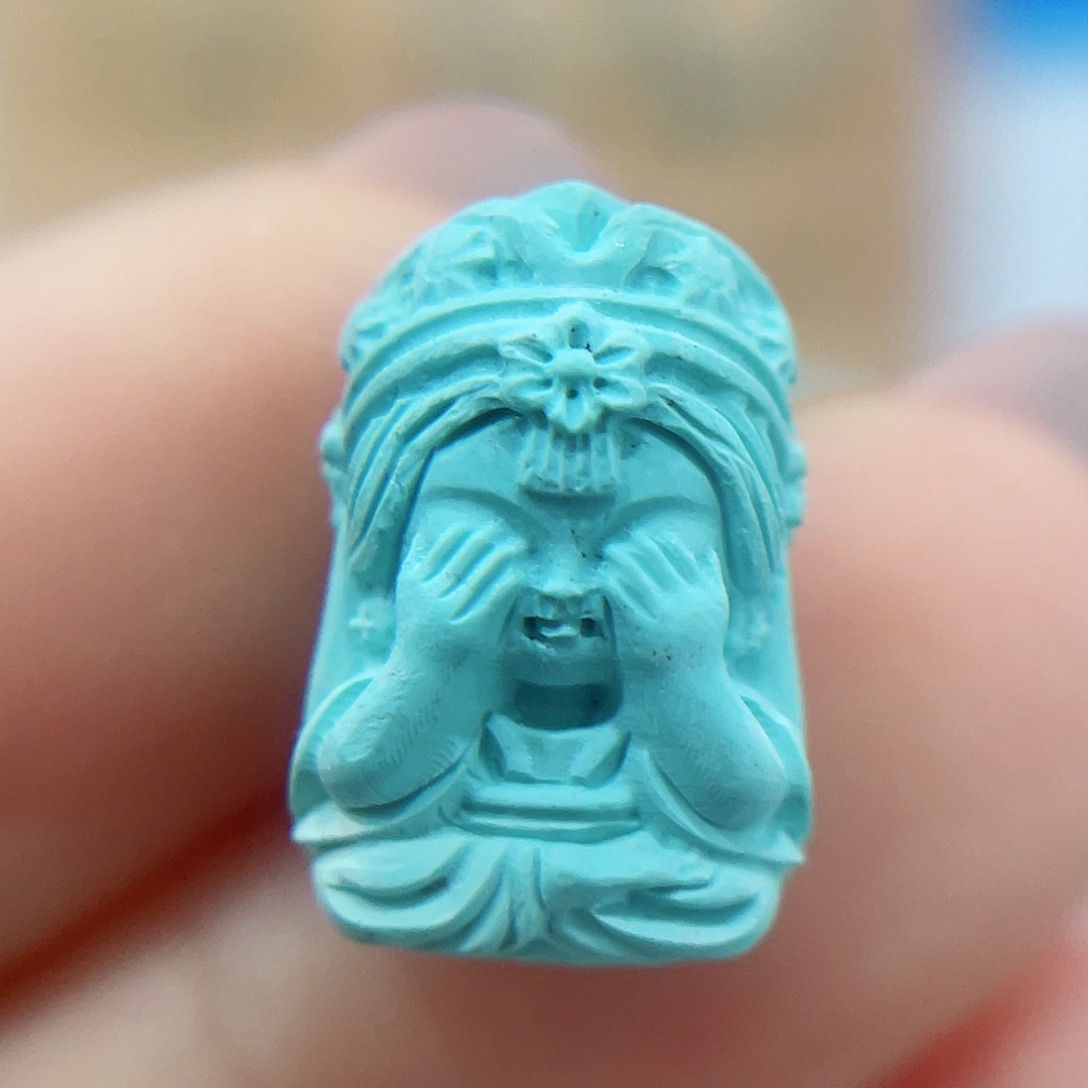 未镶嵌绿松石珠宝奇石