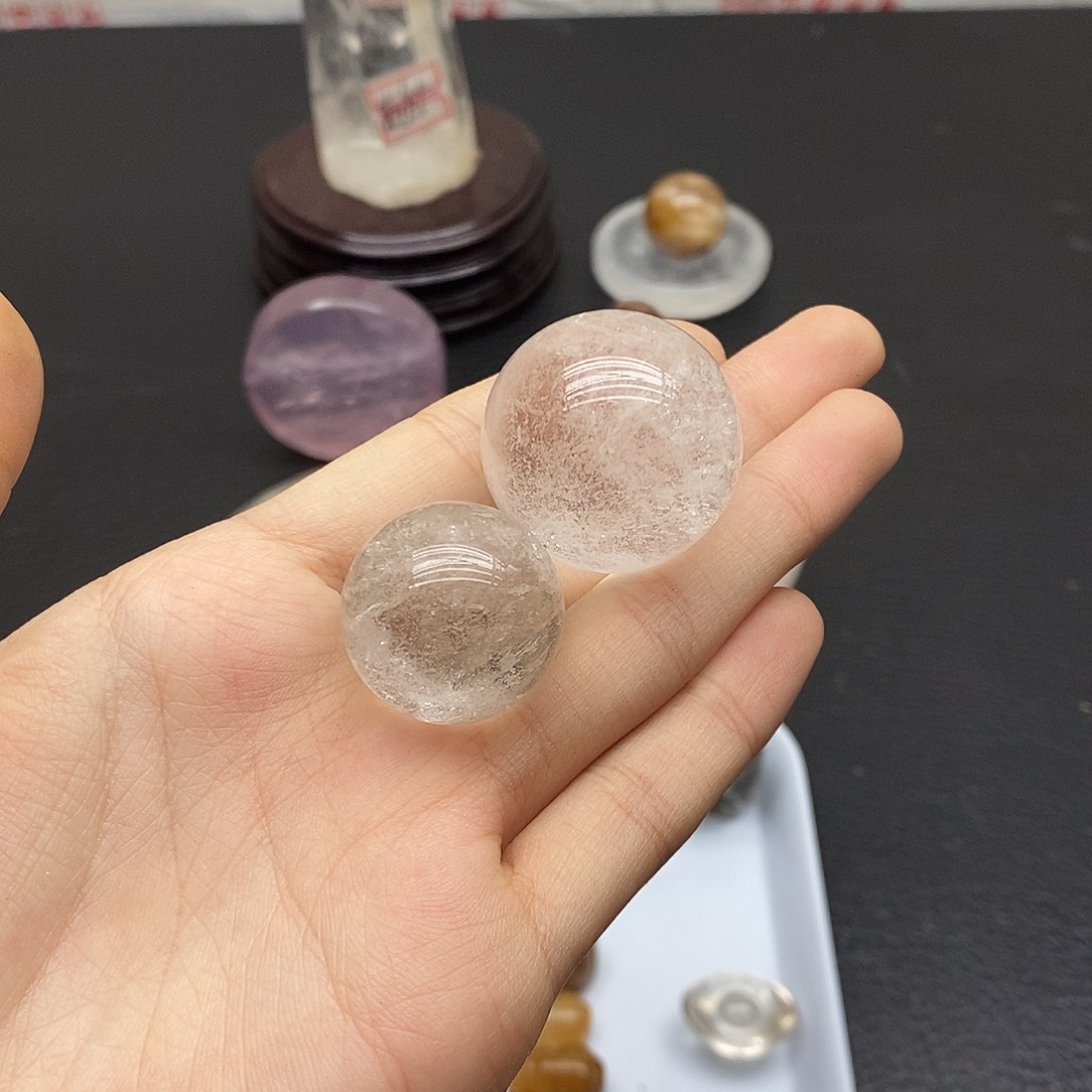 水晶未镶嵌珠宝半成品73水晶石