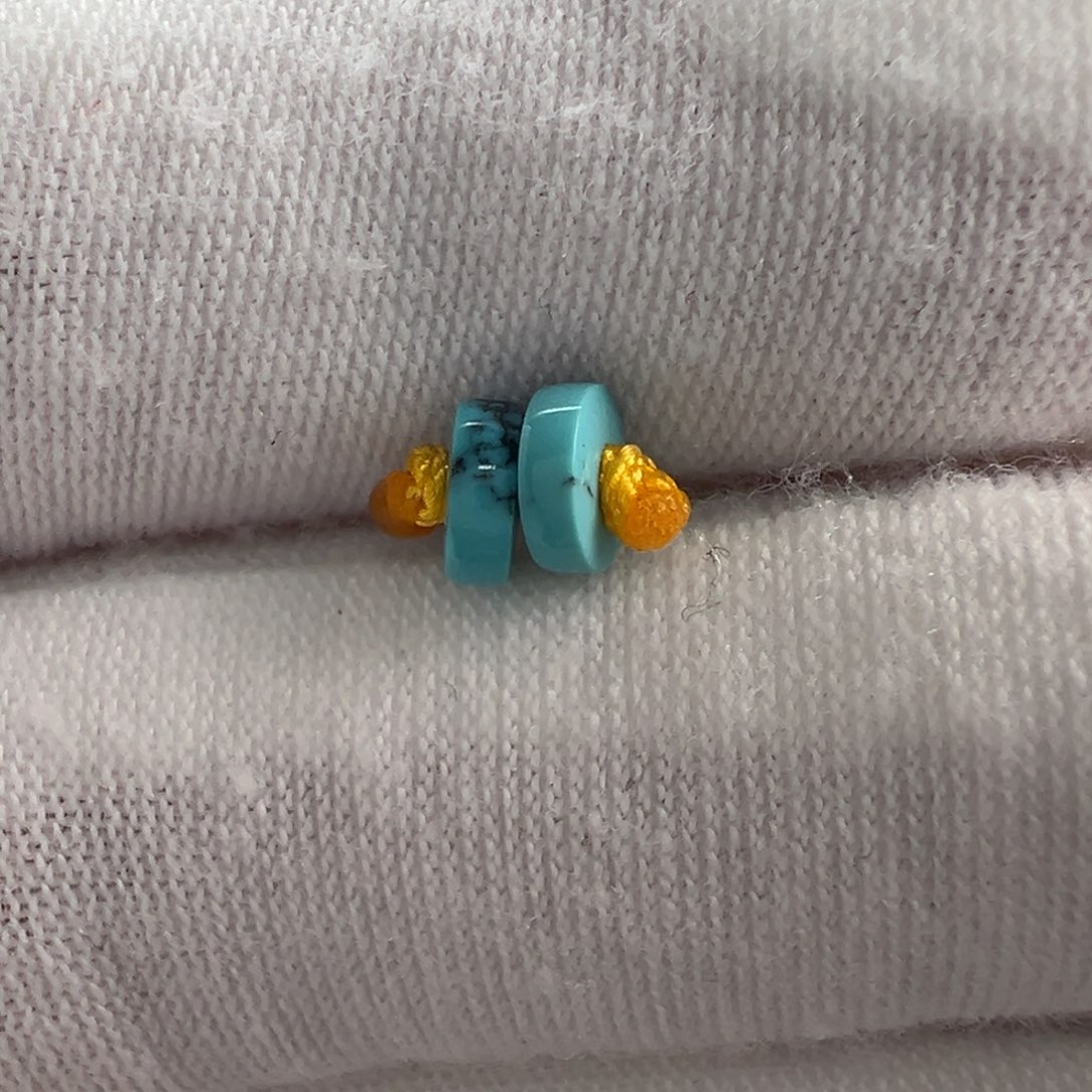 未镶嵌绿松石隔片5mm