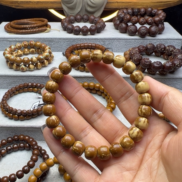 *****紫金鼠手串实心花鼠10—3