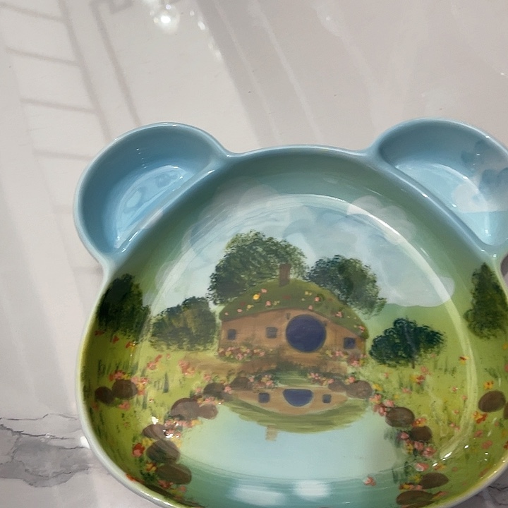 陶景德镇釉下手绘陶瓷 