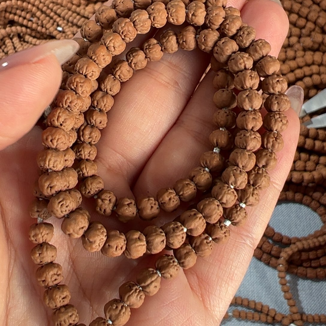 发***财尺寸5小金豆佛手108